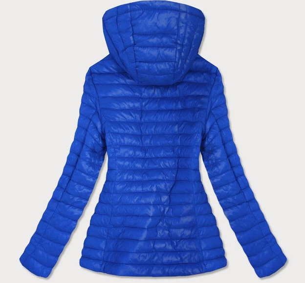 DAMSKA KURTKA DWUSTRONNA NIEBIESKA (7174)