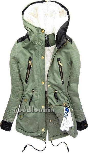 PARKA ZIMOWA GO-START ZIELONA 1 (AH-CK675)