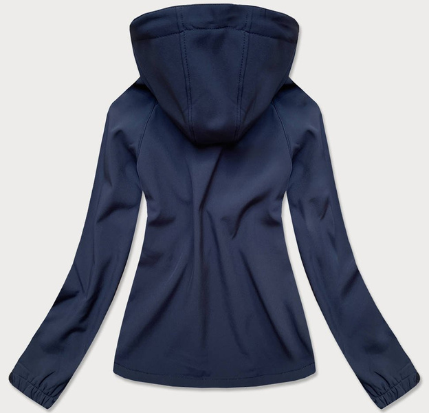SPORTOWA KURTKA DAMSKA TYPU SOFTSHELL GRANATOWA (HH027)