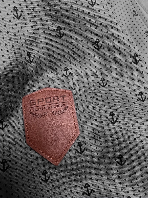 Rozpinana bluza damska ze ściągaczami szara (2306)