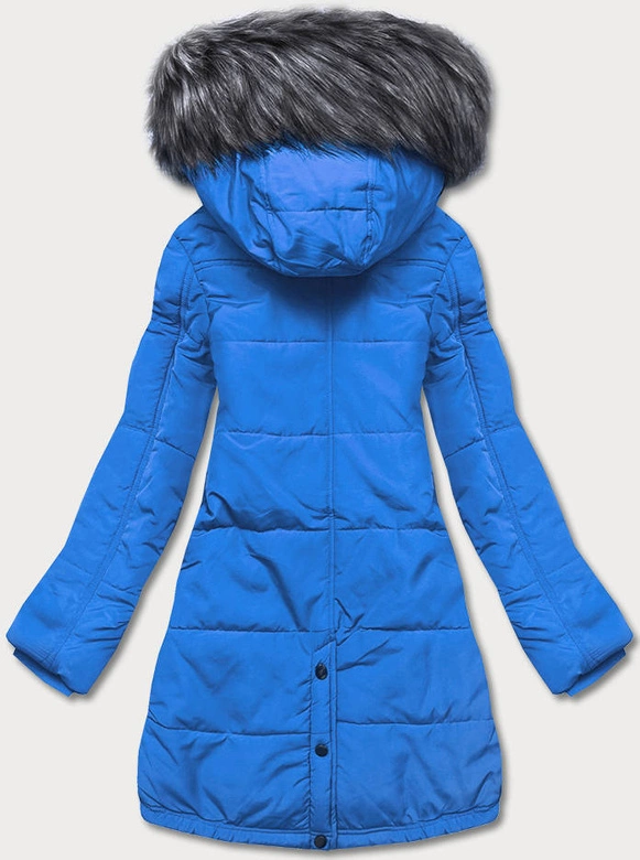 Kurtka zimowa damska niebieska (M-21305)