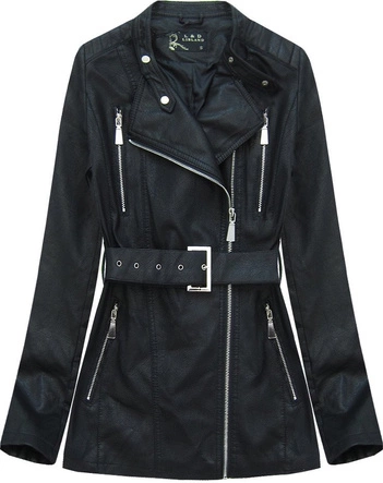 RAMONESKA Z PASKIEM CZARNA (5125)