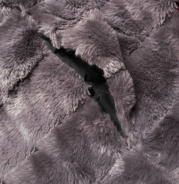 KRÓTKA DWUSTRONNA KURTKA DAMSKA ZIMOWA CZARNA (M21507)