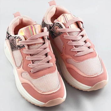Sportowe buty damskie różowe (6348)