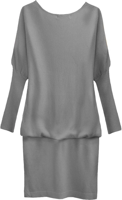 SWETERKOWA TUNIKA SZARA (1533/1)