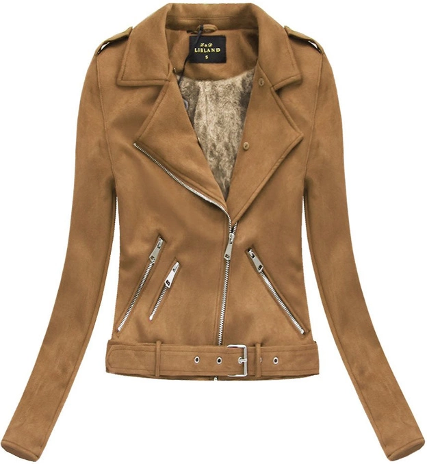 ZAMSZOWA RAMONESKA Z FUTERKIEM KARMELOWA (6500)