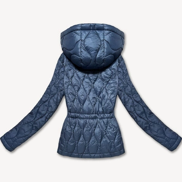 Lekka kurtka damska z kapturem Minority niebieska (B25-510-30)