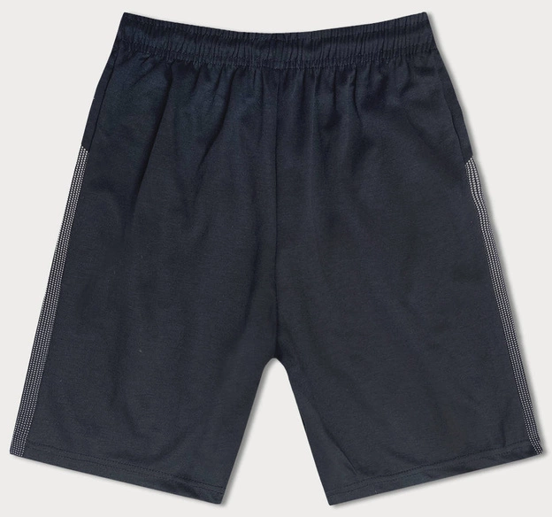 Krótkie spodenki męskie granatowe (8K923-25)