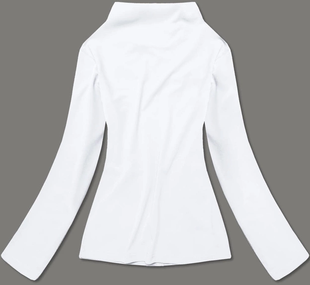 BLUZA DAMSKA NA SUWAK BIAŁA (HD152-45)