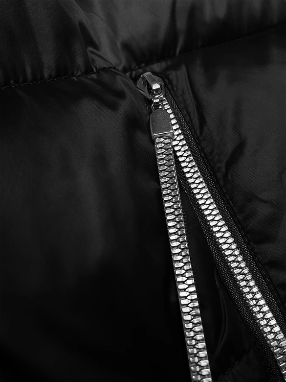 Damska kurtka bombka S'west czarna (B8192-1)