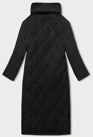 Damski płaszcz oversize czarny (5M3177-392)