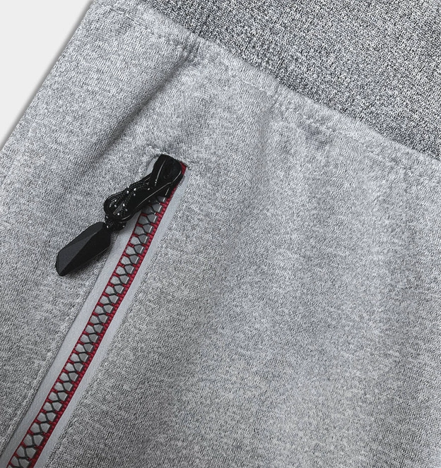 Sportowe spodenki męskie jasne szare (8K298-2)