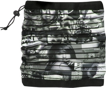 KOMIN Z NADRUKAMI 2W1 SZARO-ZIELONY (2009)