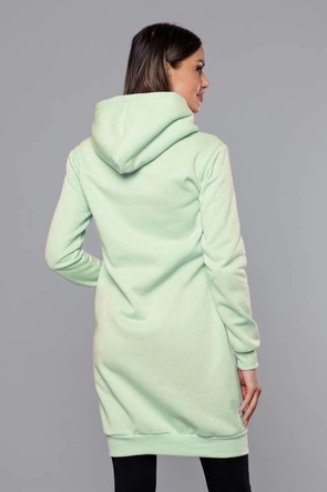 Długa bluza dresowa pistacjowa (YS10005-39)