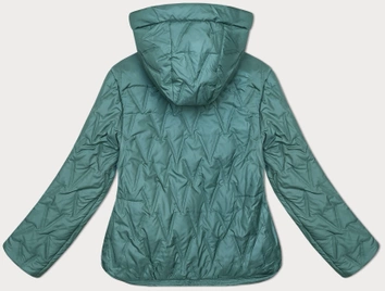 Kurtka damska z ozdobnym pikowaniem BH Forever ciemny turkus (BH-2331)