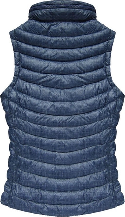 KAMIZELKA PUCHOWA GRANATOWA (B3528-30)