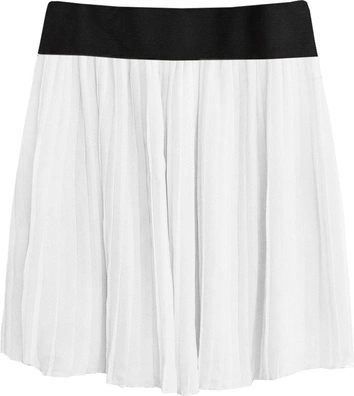 PLISOWANA SPÓDNICA MINI BIAŁA (9228/2)