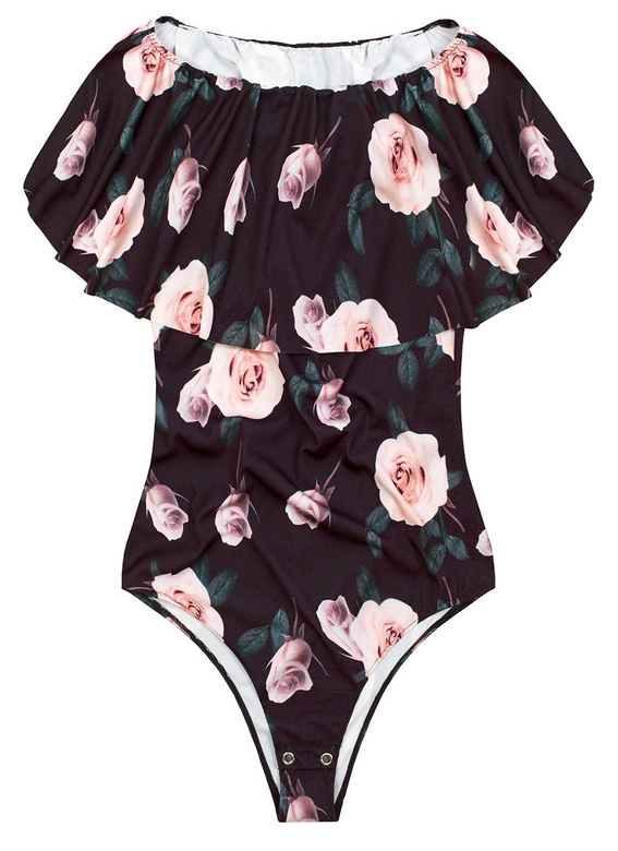 BODY Z ODKRYTYMI RAMIONAMI CZARNE (5463/4)