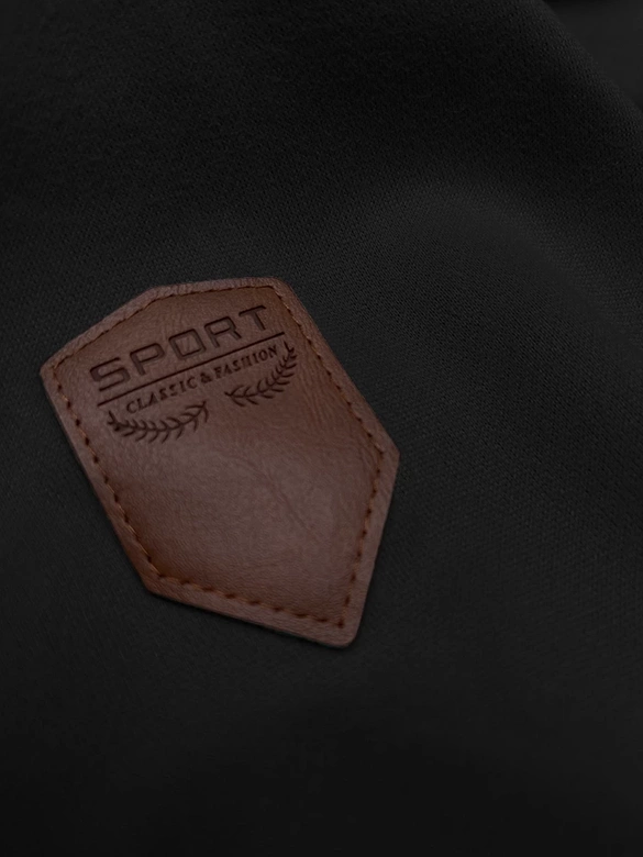 Damska bluza z kapturem czarna (2301)