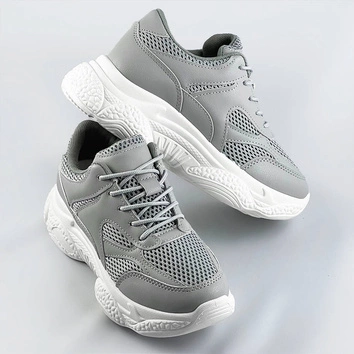 Damskie buty sportowe szare (170)