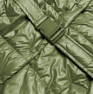 Bezrękawnik damski oversize zielony (ka-016)