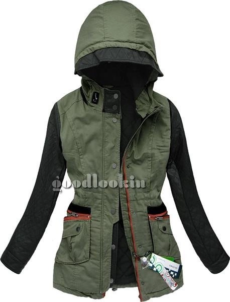 PARKA ZIMOWA GO-START ZIELONA 2 (AH-AU3251)