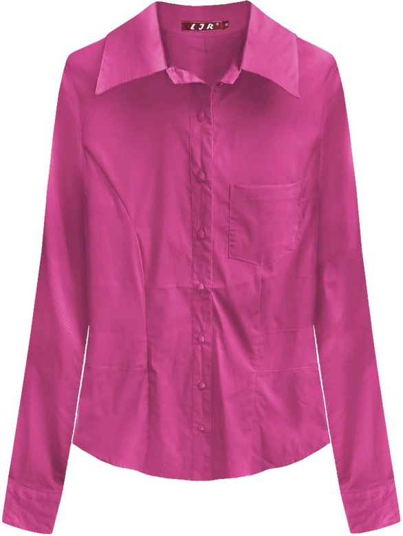 BAWEŁNIANA KOSZULA AMARANTOWA (1016)