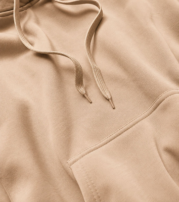 Damska bluza dresowa nude (W02-160)