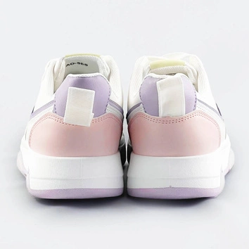 Buty sportowe damskie biało-fioletowe (ad-555)