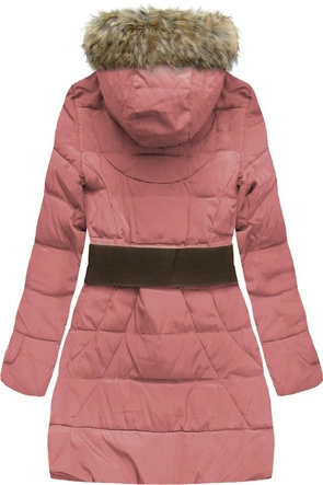 KURTKA Z KAPTUREM I PASKIEM RÓŻOWA (1976)