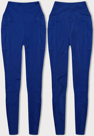Legginsy z kieszonkami niebieskie (XL003-9)