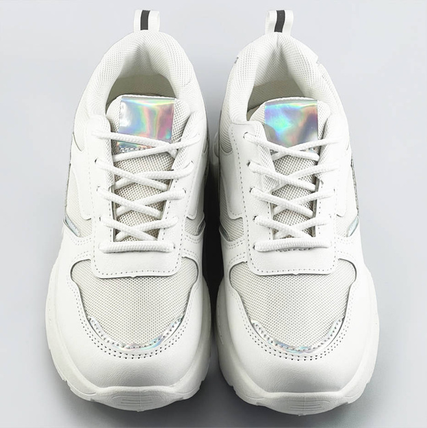 Sneakersy damskie białe (bs-01)