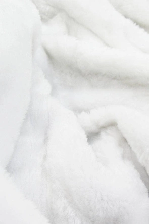 KURTKA PARKA DAMSKA ZIMOWA KHAKI-BIAŁA (613)