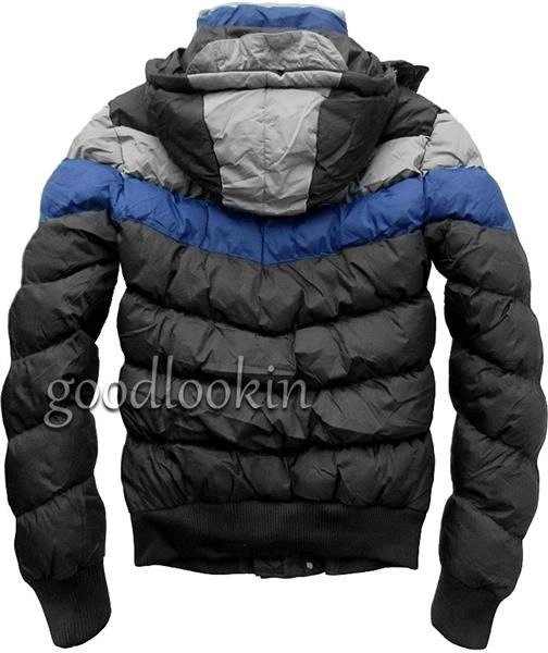 CZARNA KURTKA ZIMOWA GO START (7832)