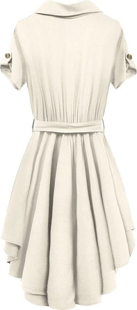 DŁUGA LEKKA KOSZULA BIAŁA (578ART)