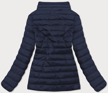 Lekka pikowana kurtka damska ciemny granat (20311-221)