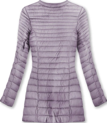 DŁUŻSZA PIKOWANA KURTKA WRZOSOWA (X7148X)