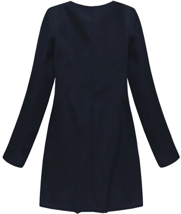 MINIMALISTYCZNY PŁASZCZ GRANATOWY (172/1ART)