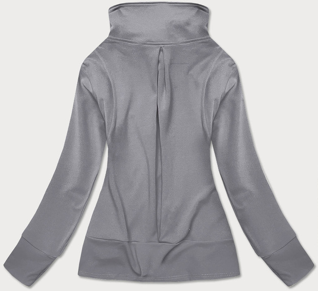 Damska bluza ze stójką szara (hd150-03)