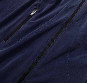 Damska bluza ze stójką granatowa (hd150-04)