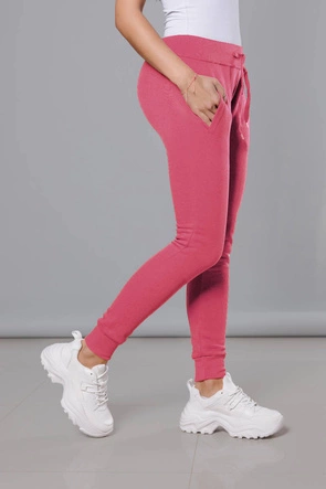 Spodnie dresowe różowe (CK01-58)