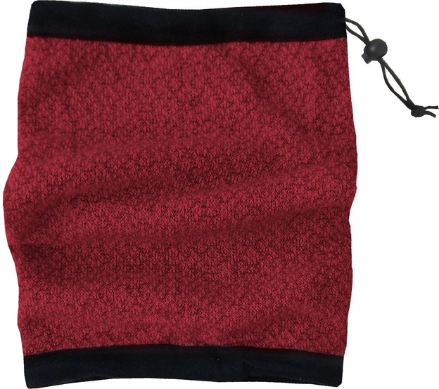 KOMIN 2W1 O MELANŻOWYM WZORZE CZERWONY (X2003X)