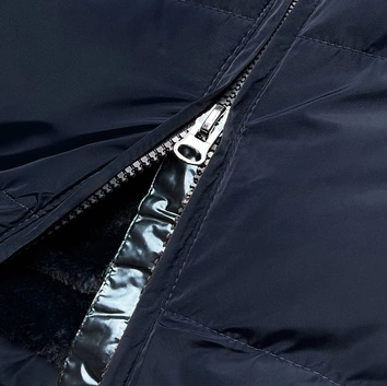 WODOODPORNA ZIMOWA KURTKA DAMSKA GRANATOWA (M-231)