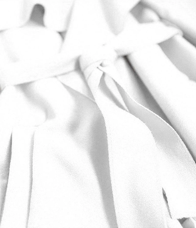 MINIMALISTYCZNY PŁASZCZ BIAŁY (678ART)