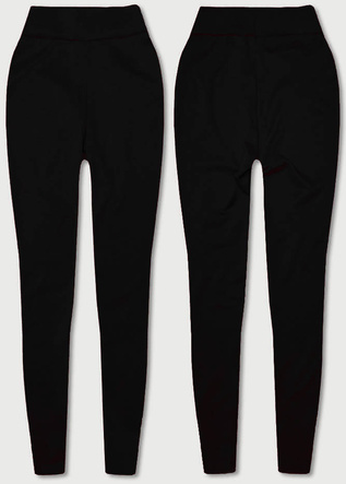 Grube legginsy bawełna czarne (YW06039-1)