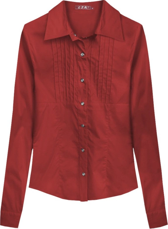 BAWEŁNIANA KOSZULA CZERWONA (1085)