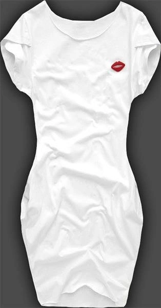 SUKIENKA/TUNIKA BOMBKA BIAŁA (5186)