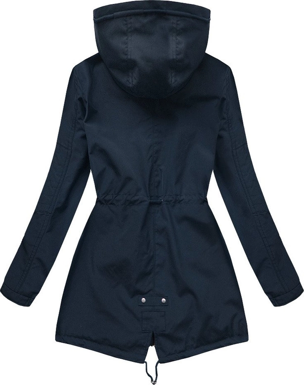 PARKA W MARYNARSKIM STYLU GRANATOWA (W647)