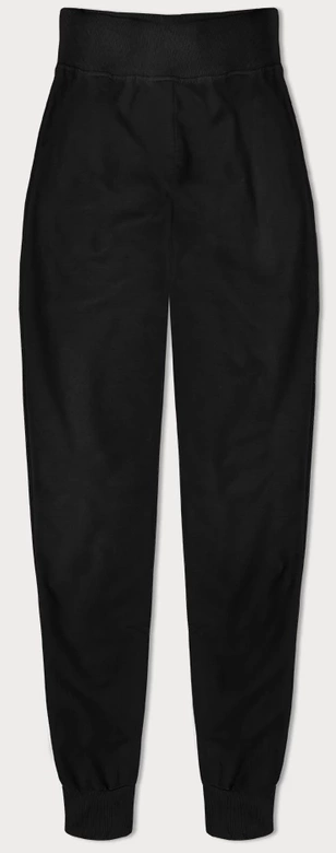 Cienkie spodnie dresowe czarne (CK03-3)