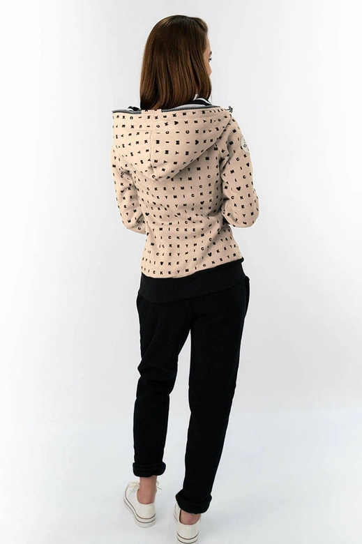 DRES DAMSKI MYSZKA MIKI BEŻOWY (AMG748)